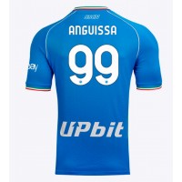 Stroje piłkarskie SSC Napoli Frank Anguissa #99 Koszulka Podstawowej 2023-24 Krótki Rękaw